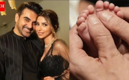 Arbaaz Khan en Sshura Khan onthullen eerste glimp van dochter Sipaara