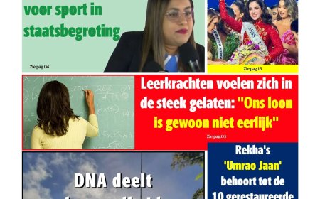 Dagblad Suriname, zaterdag 22 november 2025