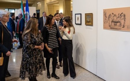 Surinaamse ambassade in VS viert Srefidensi met kunsttentoonstelling