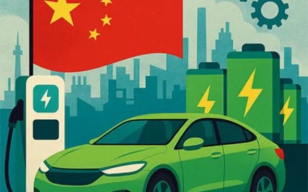 China wereldleider elektrische voertuigen