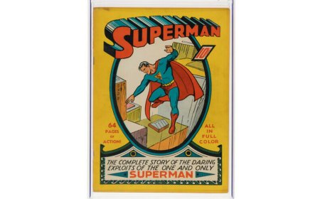 Bijna 8 miljoen voor Superman-strip op zolder van overleden moeder