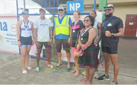 Eerste Triathlon ooit in Nickerie smaakt naar meer