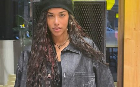 Natalie La Rose treedt op tijdens Owru Skoro Srefidensi Edition