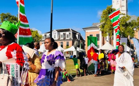 Eerste indrukken van 25 november 2025: Suriname viert 50 jaar staatkundige onafhankelijkheid
