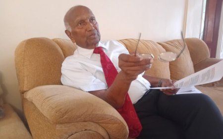 Ram Sardjoe (90): ‘We hebben alle reden om feest te vieren’