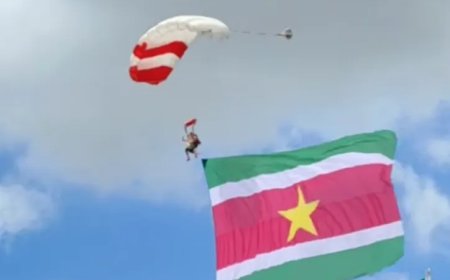 Vreugde in de lucht en op het Plein