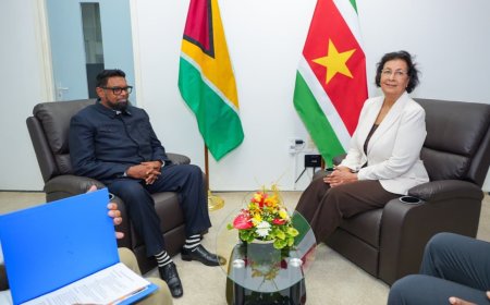 Guyanese president Ali: “Onze landen delen méér dan een grens”