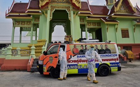 Thaise vrouw klopt vanuit kist vlak voor crematie