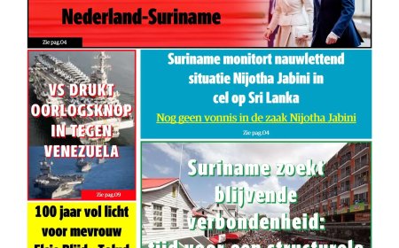 Dagblad Suriname, donderdag 27 november 2025