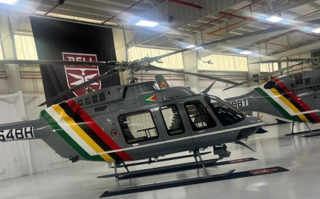 Nieuwe militaire helikopters versterken rol Guyanese leger in regio