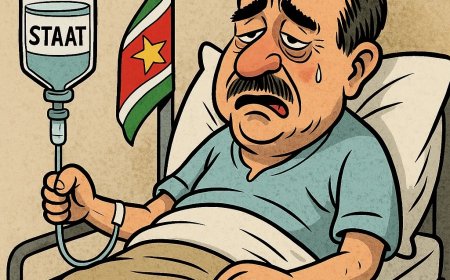 Politici vluchten voor de eigen zorg: teken aan de wand voor Suriname