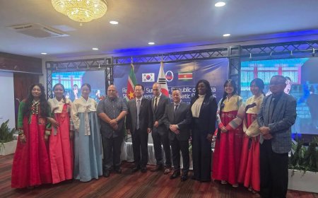 Korea en Suriname vieren 50 jaar diplomatieke banden