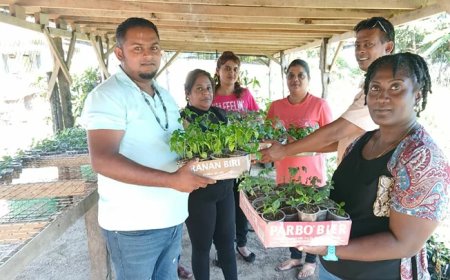 LVV ondersteunt SO/VSO Welgedacht C met extra plantjes en praktijkbegeleiding