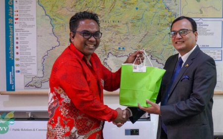 Minister Noersalim bespreekt bilaterale relatie met Indiase ambassadeur