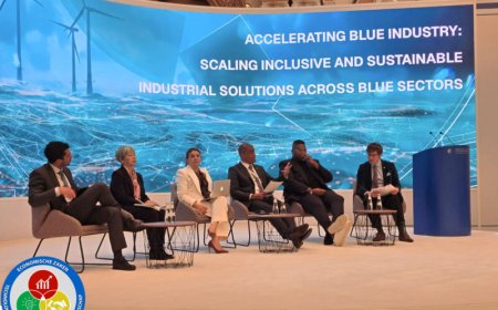 UNIDO-conferentie: Minister Baasaron benadrukt strategische rol van de Blue Economy