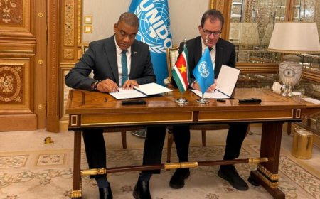 Suriname en UNIDO zetten stap richting duurzame industriële groei