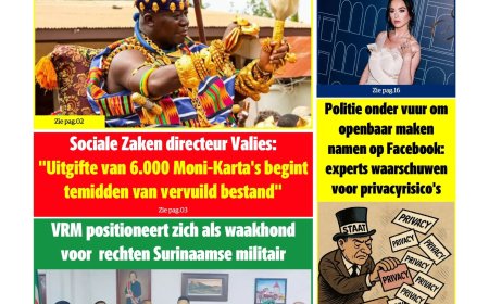 Dagblad Suriname, zaterdag 29 november 2025