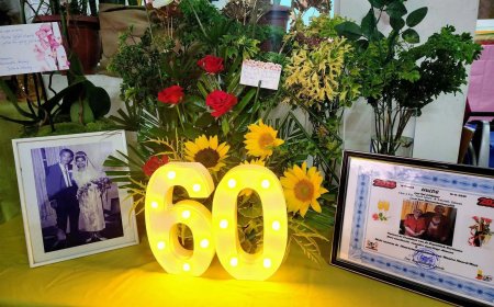 Diamanten huwelijk echtpaar Chin A Fat-Amatali