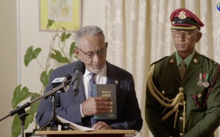 Godwin Friday beëdigd als nieuwe premier van Saint Vincent en de Grenadines na historische ve