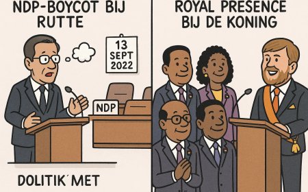 NDP-boycot bij Rutte, maar royal presence bij de koning — politiek met dubbele agenda?