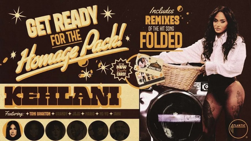 Kehlani’s ‘Folded Homage Pack’ stuwt succes van ‘Folded’ naar nieuwe hoogten