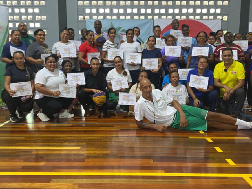 SSFS versterkt schoolsportkader met  training 3×3 basketbal voor LO-leerkrachten