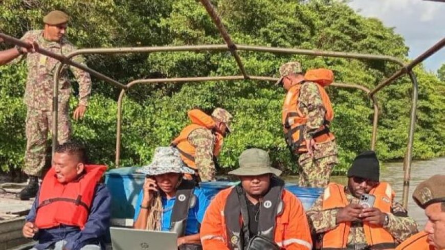 Nationaal Leger ondersteunt MAS bij patrouilles op binnenwateren