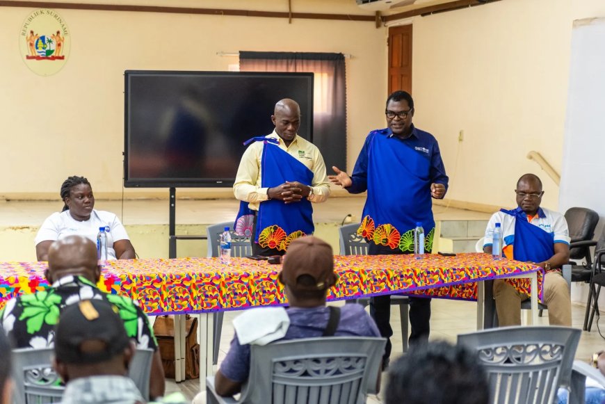 Samen sterk voor immunisatie: Brokopondo als voorbeeld voor Suriname