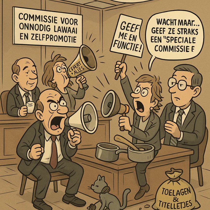 Het orkest van politieke lawaaimakers