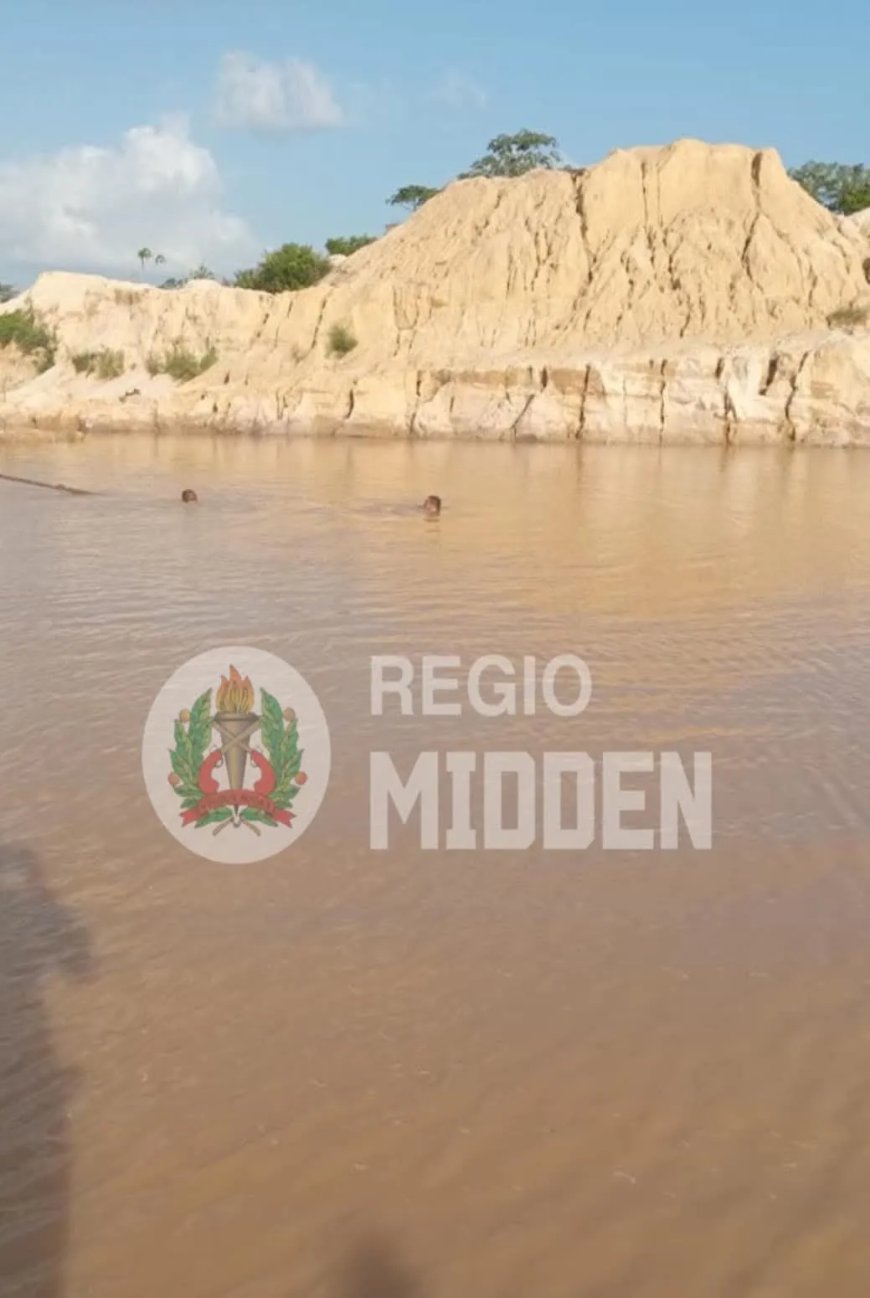 250 illegale goudzoekers in Zijin/Rosebel concessiegebied Royal Hill bekogelen politie