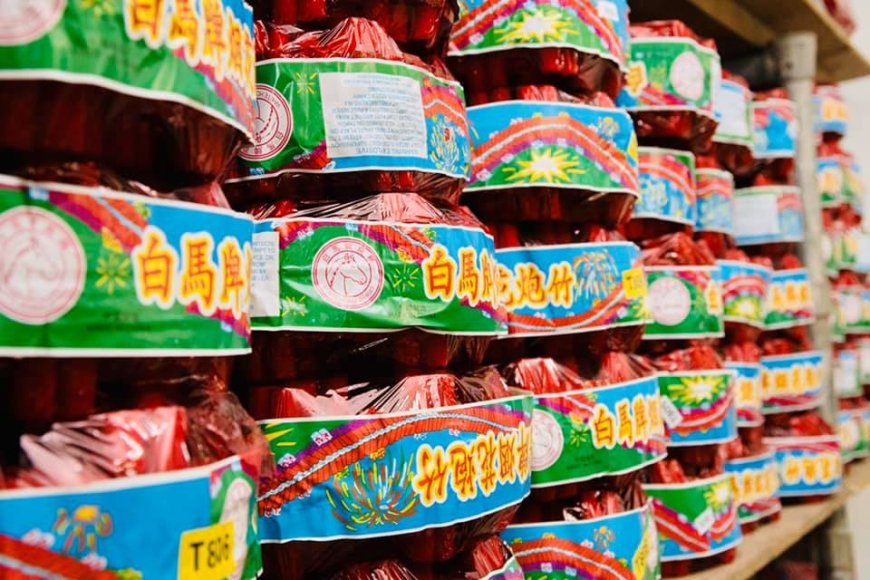 Vuurwerk klaar voor de jaarwisseling