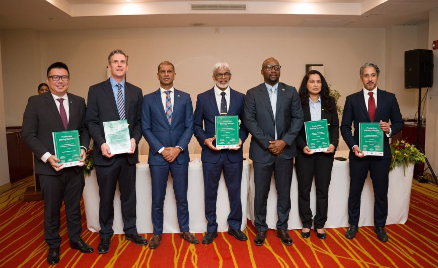 Staatsolie tekent contracten voor Blok 9 & Blok 10