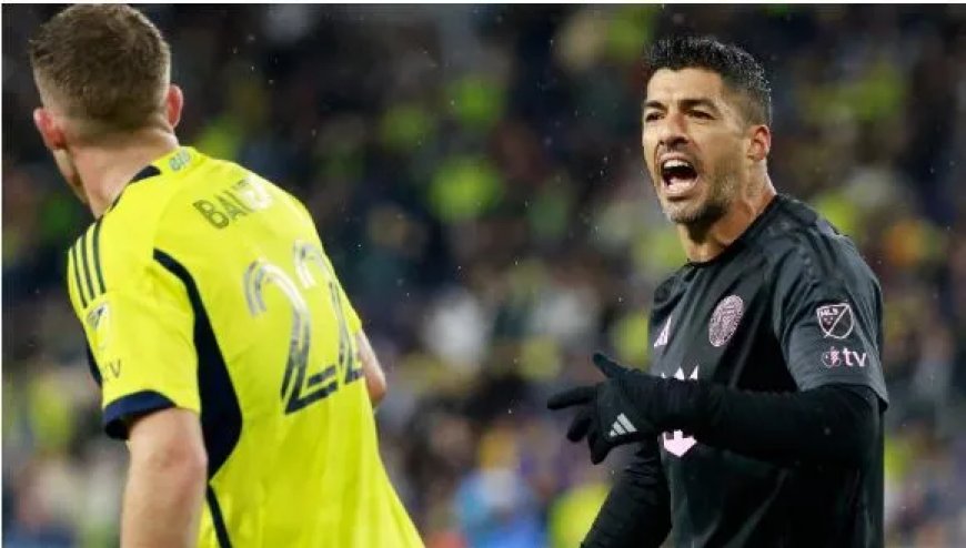 Luis Suárez geschorst voor beslissende play-offwedstrijd van Inter Miami