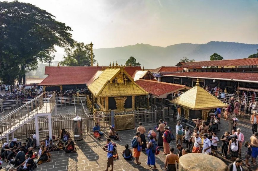 Onderzoek naar diefstal van kilo’s bladgoud bij Sabarimale-tempel in Kerala, India