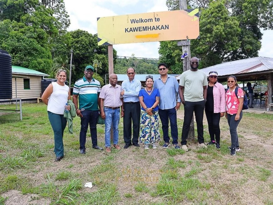 Commissie van Rapporteurs bezoekt Kawemhakan inzake ontwerp-grenswet