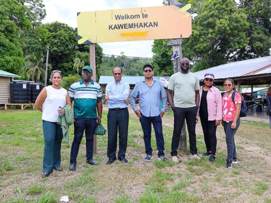 Parlement consluteert Kawemhakan in grenskwestie met Fr. Guyana