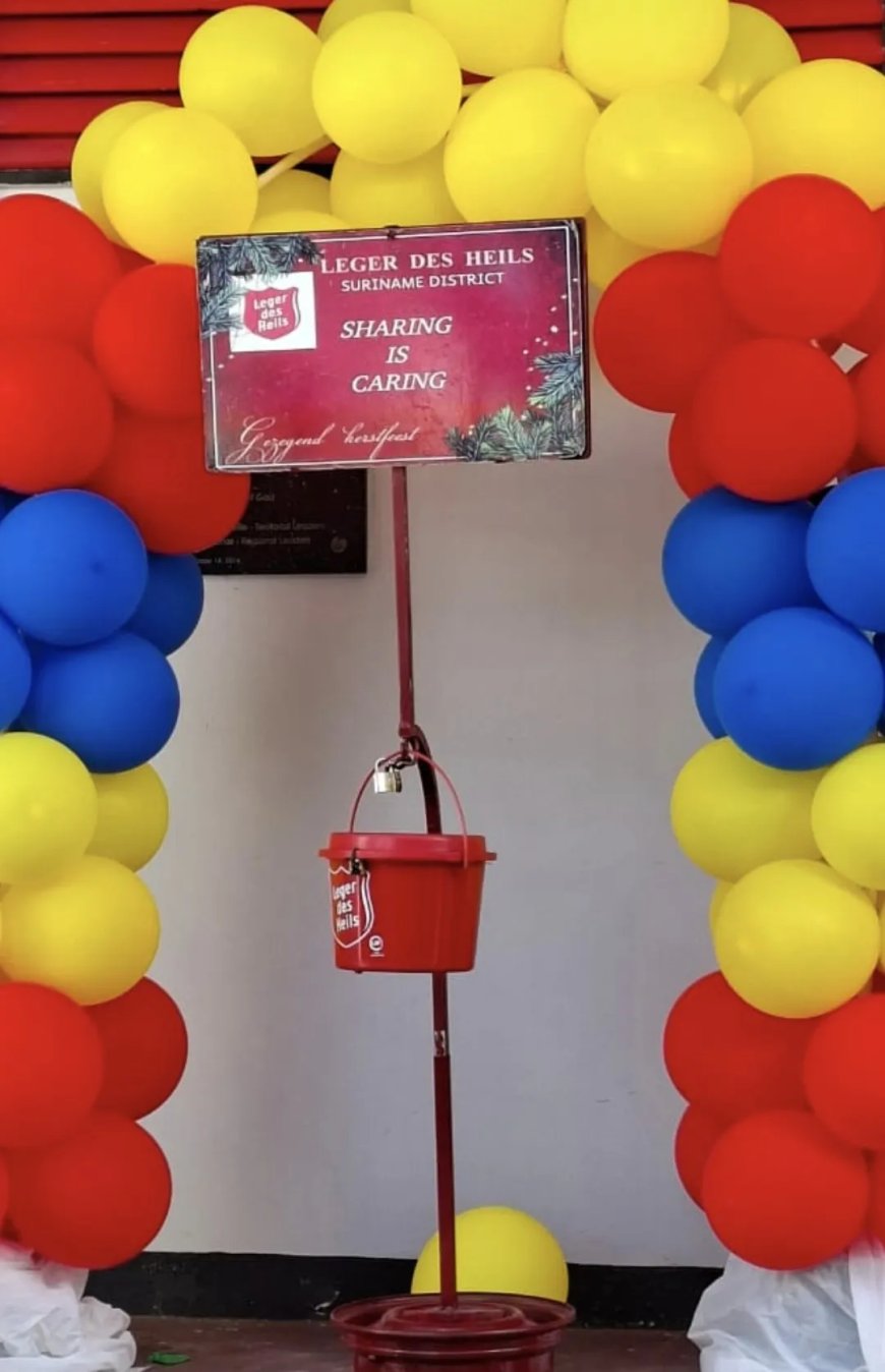 Kerstpotten actie gelanceerd door het Leger des Heils