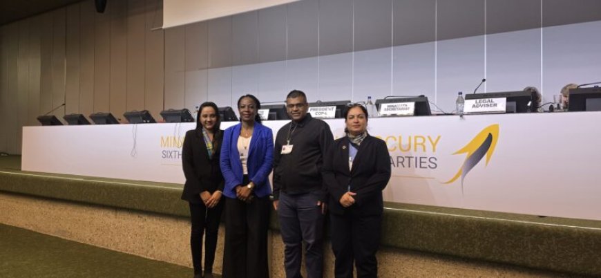 Suriname benadrukt inzet voor kwikvrije economie tijdens COP-6 in Genève