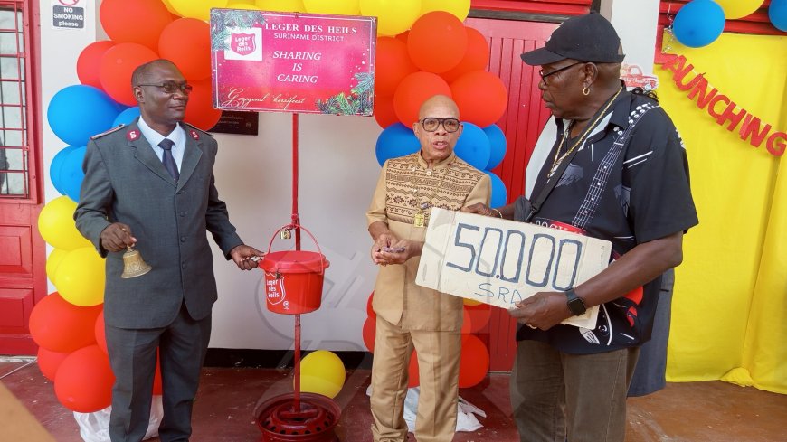 Leger des Heils start met inzameling voor 2000 kerstpakketten