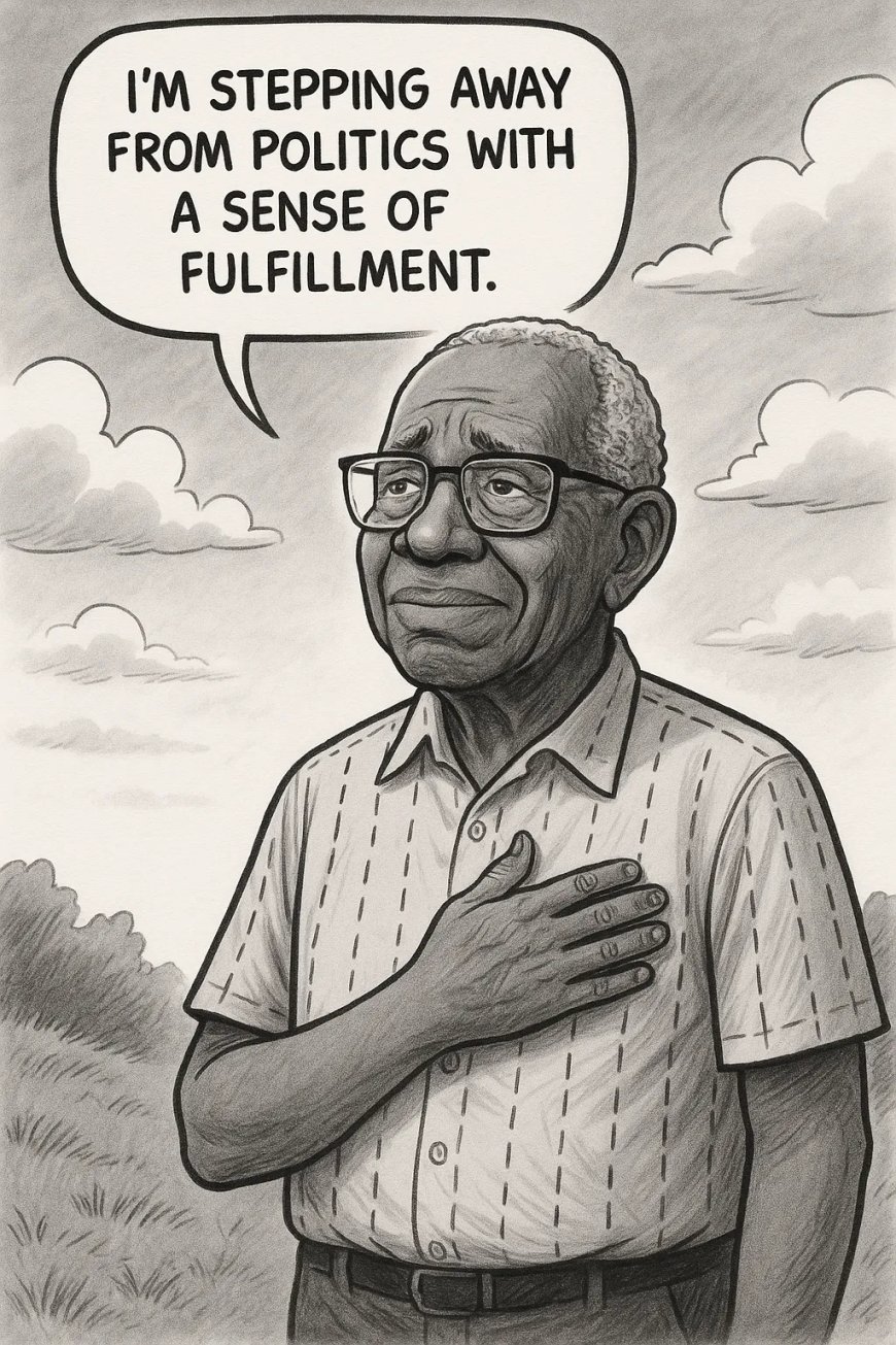 Een waardig afscheid: Ronald Venetiaan liet de politiek met rust én principes achter