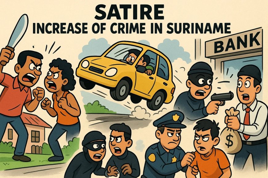 Suriname, waar de logica met vakantie is