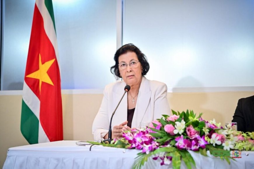 President Simons: Financiële doorbraak en duurzaam partnerschap voor Suriname