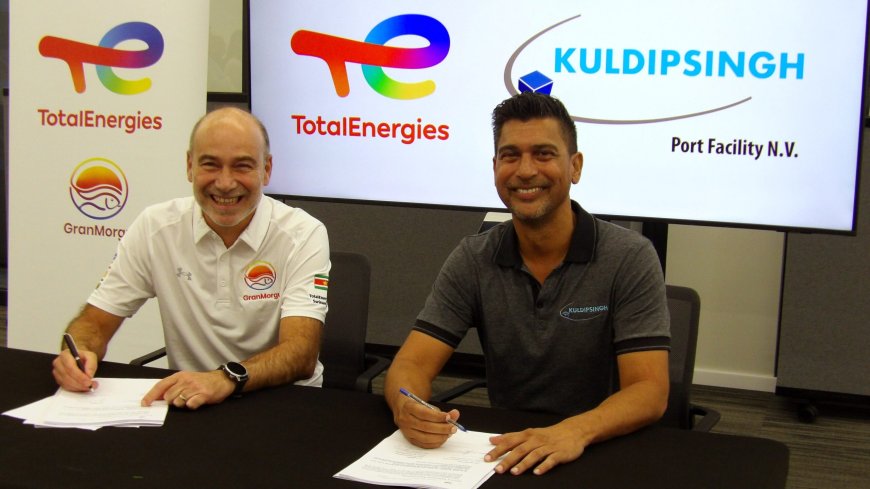 TotalEnergies kiest Kuldipsingh Port Facilities voor tienjarige samenwerking rond GranMorgu-p