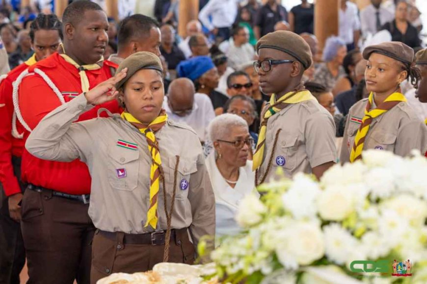 Suriname neemt afscheid van oud-president Ronald Venetiaan