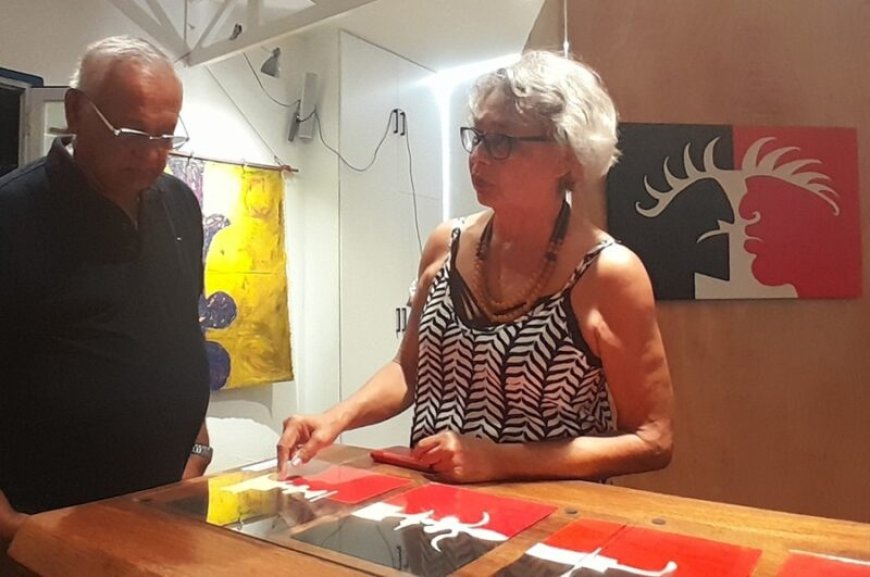 Onzichtbare ruimte van dialoog in expo inzichtelijk gemaakt