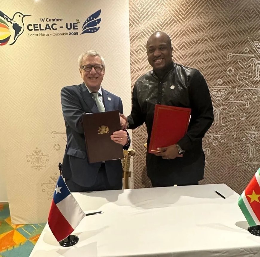 Suriname en Chili versterken band