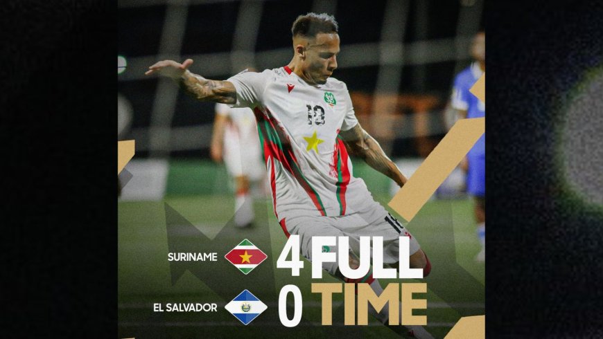 Droom komt dichterbij: Suriname neemt reuzestap naar WK