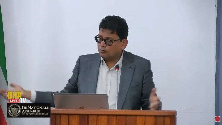 VHP-fractieleider Gajadien: “Bestuurlijke crisis verlamt Suriname”