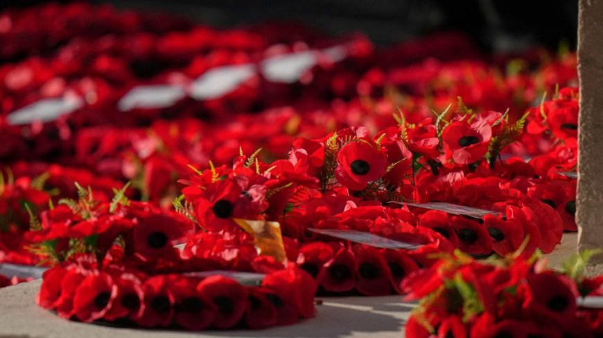 Valse admiraal opgepakt na kranslegging bij herdenking in Wales