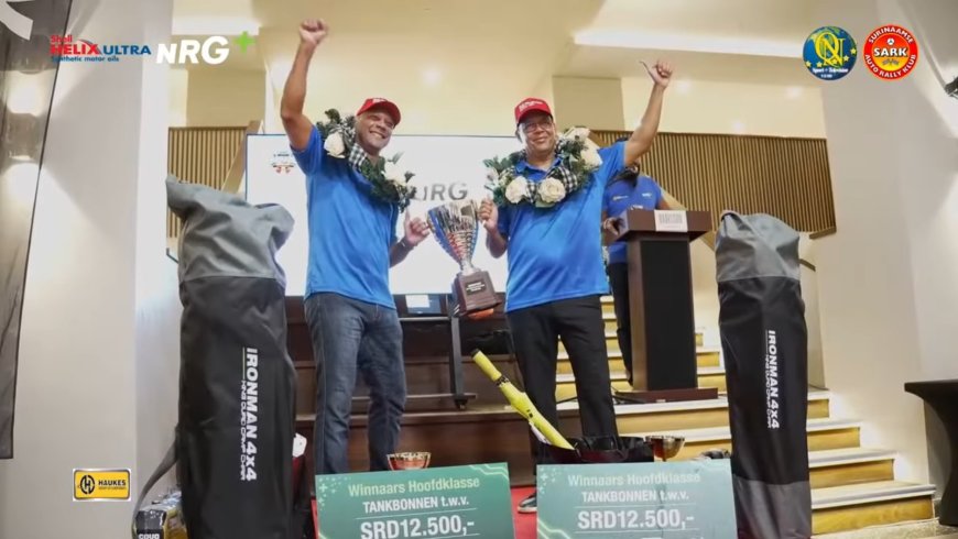 Smith en Fakkel domineren Savanne Rally